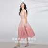 【初夏新品】熙世界约会穿搭渐变粉色无袖连衣裙女夏季收腰显瘦超好看蛋糕裙子 商品缩略图1