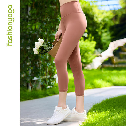 凡圣瑜伽简约基础七分裤FL15710 商品图4