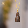 天然莱特岛沉香包金吊坠 沉水级 SP11237 商品缩略图0