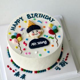 ［我的男孩］创意手绘蛋糕