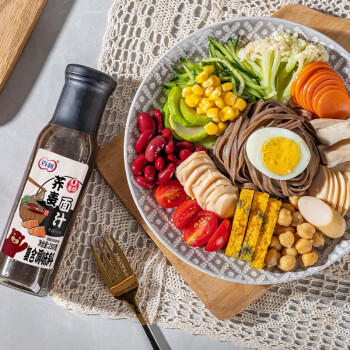 百利 0脂肪荞麦面汁 乌冬面挂面凉面调味汁面条蘸汁 250g /粮油调味 /调味品 /西式酱料 商品图2