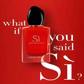 【全新限定版】明星产品 | 阿玛尼红色si迷情挚爱 热情优雅 女士香水 50ml/100ml