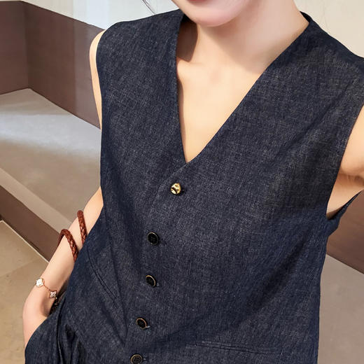 【预售7天】良木礼无袖套装（81B077） 商品图1