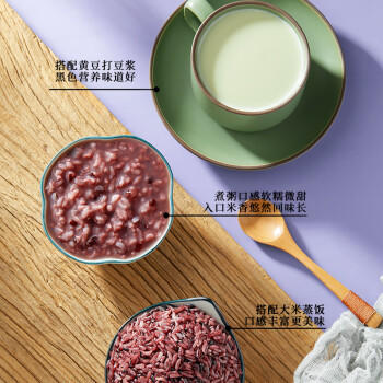 柴火大院 黑米 4斤 东北黑米 五谷杂粮米 新米 粗粮 黑米粥 含花青素 /粮油调味 /杂粮 /谷米类 商品图3