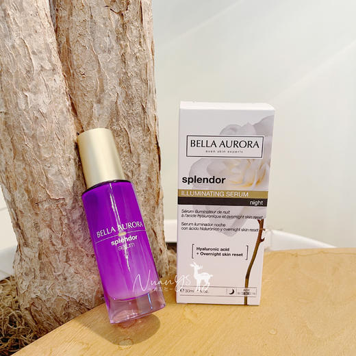 【灯泡肌 夜间焕颜 美白K老】小夜灯密集修护精华 30ml  西班牙 Bella Aurora贝雅欧若拉 商品图2