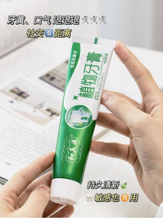 🌈【和真源植物牙膏】，比洗牙还白！🌸赶紧试试！ 👉福利价！今天3⃣9⃣·9⃣到手❺支无患子+皂荚+茵陈蒿3大🥰植物清洁成分拥有去口臭专利‼ 商品图4