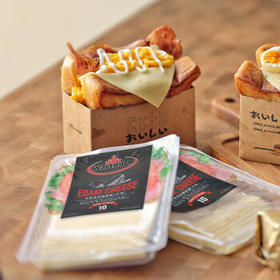 沃特堡（wartburg）荷兰进口 伊顿芝士片 200g 冷藏即食 三明治 原制奶酪 早餐 /粮油调味 /奶酪黄油 /奶酪/奶酪制品