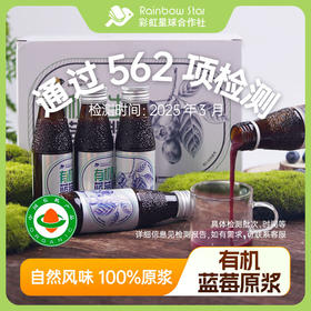 彩虹星球|有机蓝莓原浆