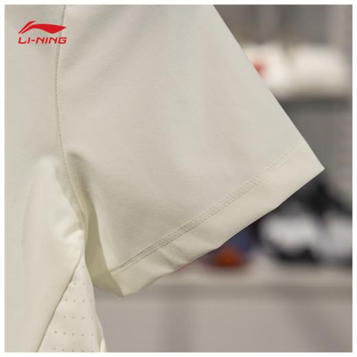 李宁短袖POLO衫女子2025赞助国家队系列商务休闲翻领T恤APLV440 商品图9