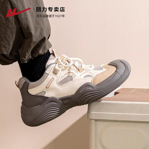 回力男鞋登山鞋2025新款运动休闲鞋子户外休闲百搭鞋鞋子德训鞋A 商品图2