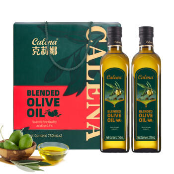 克莉娜（calena）【保真橄榄油】 压榨纯正橄榄油 750ml*2礼盒装团购中秋送礼 /粮油调味 /食用油 /橄榄油 商品图6