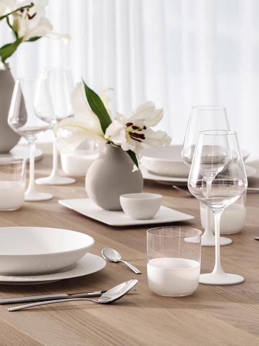 德国villeroyboch唯宝匠心岩高档创意黑白色高脚红葡萄酒杯香槟杯匠心岩红酒杯2支装 商品图5