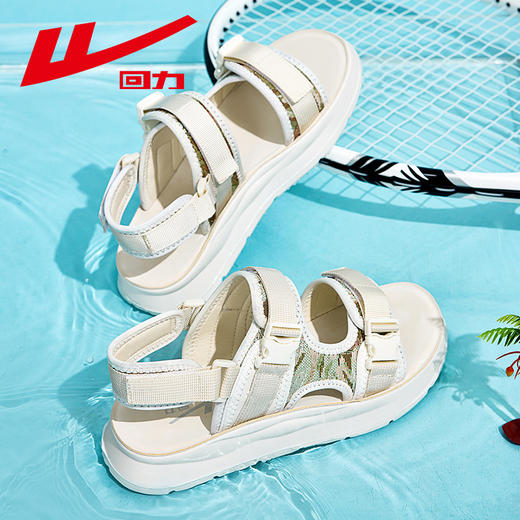 回力女鞋2024秋季新款休闲防滑大底软弹凉鞋潮流时尚百搭清凉鞋女 商品图0