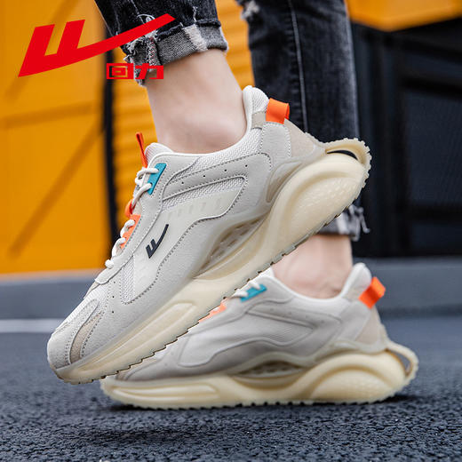 回力男鞋春季新款潮鞋运动透气休闲青年百搭低帮跑步鞋软底运动鞋 商品图4