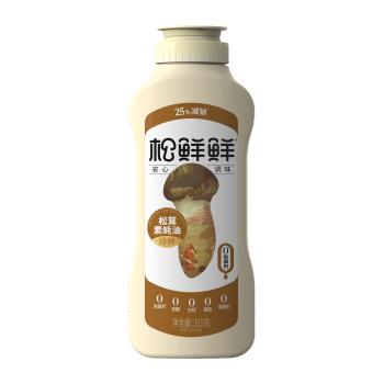 松鲜鲜珍鲜松茸素蚝油315g【0防腐剂 减钠】蘸料凉拌调味增鲜挤挤瓶 /粮油调味 /调味品 /味精/鸡精 商品图3