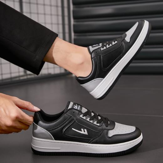 回力男鞋板鞋春季新款情侣鞋男士低帮百搭潮流时尚透气春季休闲鞋 商品图2