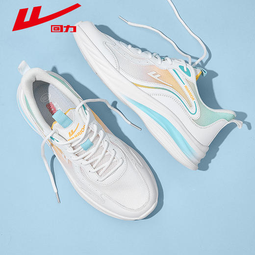 回力跑步鞋男款2024秋冬新款软底减震轻便健步鞋透气不臭脚运动鞋 商品图2