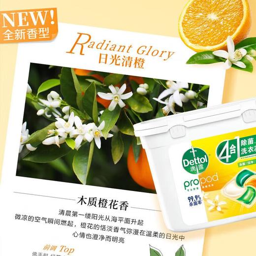 滴露洗衣凝珠清橙香型50颗 商品图3