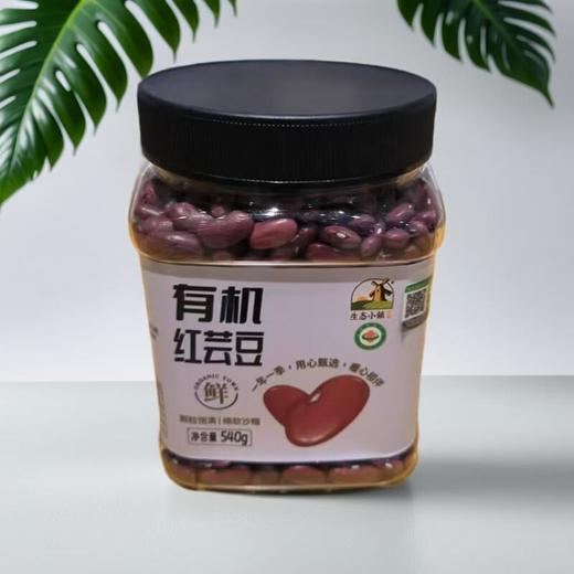 生态小镇有机红芸豆 540g/罐 商品图0