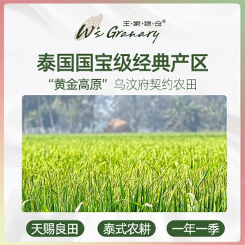 王家粮仓 泰国原装进口 乌汶府泰国茉莉香米 真空包装 茉莉香米10斤 /粮油调味 /米 /泰国香米 商品图3