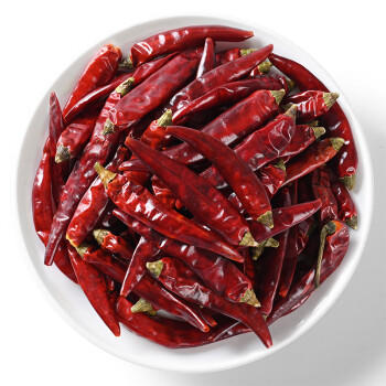 翠宏干辣椒100g 香辛料 【原色无硫熏】干红辣椒调味香料炒菜烧菜调料 /粮油调味 /调味品 /复合香辛料 商品图2