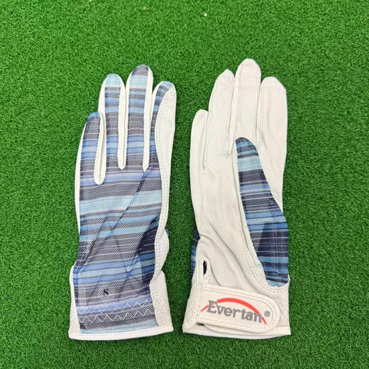 外贸原单Evertan 女款网纱高尔夫手套，手背网纱，掌心羊皮
特价不退换
断码清仓只有S
适合手瘦手小的
差不多17-18的样子
七个色，特价💰49一副包邮 商品图1