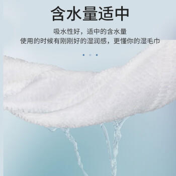 辰至尚品精选湿毛巾绵柔珊瑚绒毛巾酒店餐饮清洁湿巾企业商用一次性湿毛巾 /家庭清洁/纸品 /清洁纸品 /其它纸品/湿巾 商品图5