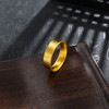 【限时克减150元】足金999.9 古法光圈素圈宽面戒指（面宽约5.1-5.5mm，厚约1.5mm）(GFJZW00099-03)（预售产品下单后不退款不退货不换货不补差价 商品缩略图0