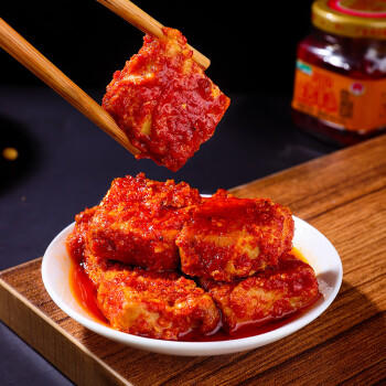 天台羊泉油腐乳100g*8瓶 云南特产腐乳 红油卤腐霉豆腐下饭佐餐蘸料调味料 /粮油调味 /调味品 /腐乳 商品图4
