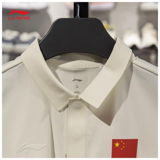 李宁短袖POLO衫女子2025赞助国家队系列商务休闲翻领T恤APLV440 商品图7