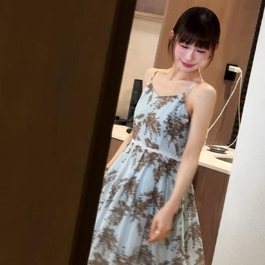 【不退不换】良木礼天丝麻连衣裙（833） 商品图0