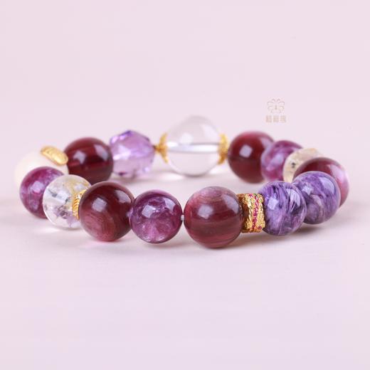 【紫福】紫发晶手串ZX2504208 商品图7