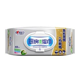 心相印厨房清洁系列装湿巾40片