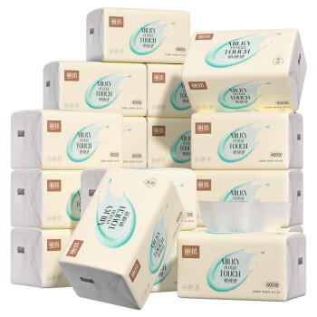 丽邦抽纸4层400张*20包纸抽大包纸巾一整箱家庭装餐巾纸卫生纸 /家庭清洁/纸品 /清洁纸品 /抽纸 商品图4