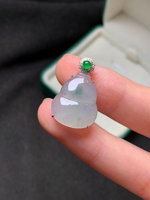 葫芦翡翠吊坠 商品图0