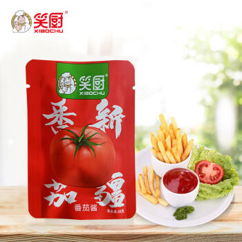 笑厨（XIAOCHU）新疆番茄酱30g*15袋/盒配料只有（鲜番茄）0添加剂意面薯条调味酱 /粮油调味 /调味品 /西式酱料 商品图6