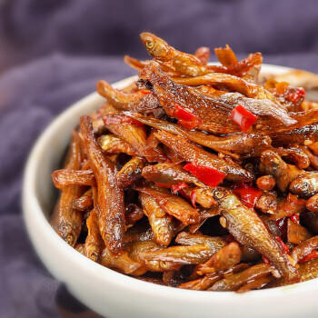 田野故事 下饭菜湖南特产农家柴火鱼仔香辣小鱼仔即食下饭菜230g /粮油调味 /调味品 /榨菜/酱腌菜 商品图1