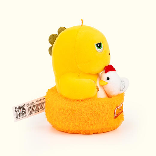 奶龙官方正版毛绒玩具挂件奶龙一周系列-周一灵魂归鸡 商品图2