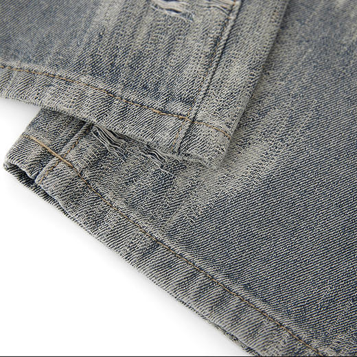 【新品上新】HX 夏季水洗直筒牛仔长裤C201520038101 商品图6