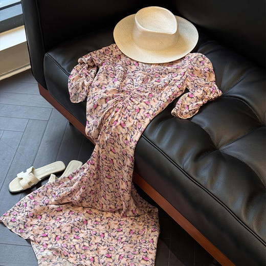 【预售7天】良木礼真丝连衣裙(S168) 商品图4