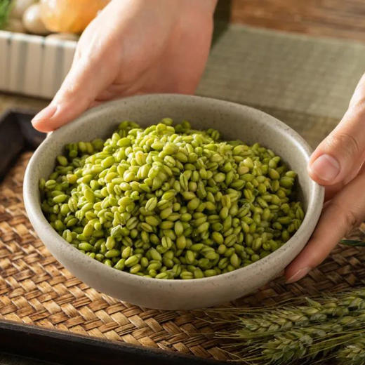 优选|新鲜青麦仁 弹糯爆浆 色泽碧绿 清爽有嚼劲 100g*6/12袋 商品图5