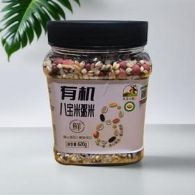 生态小镇 有机八宝米粥米 620g/罐