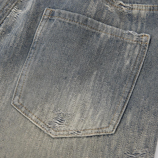 【新品上新】HX 夏季水洗直筒牛仔长裤C201520038101 商品图7