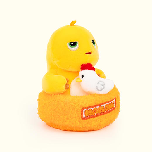 奶龙官方正版毛绒玩具挂件奶龙一周系列-周一灵魂归鸡 商品图1