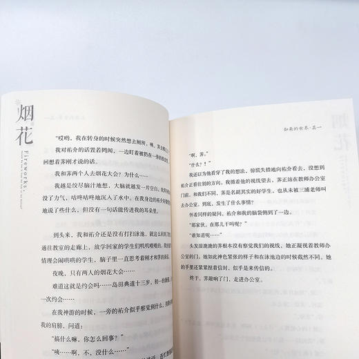 岩井俊二VS大根仁：烟花（同名电影小说《升空的烟花，从下面看还是从侧面看？》）《你的名字。》的制片人唯美青春动画 商品图6