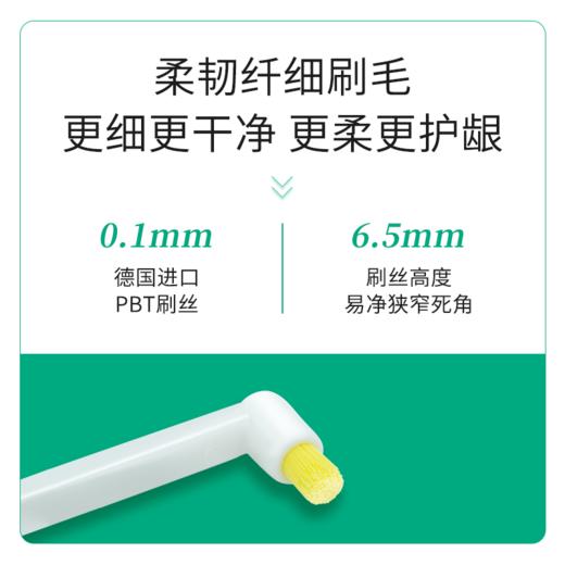 单束软毛牙刷（白色） 商品图3