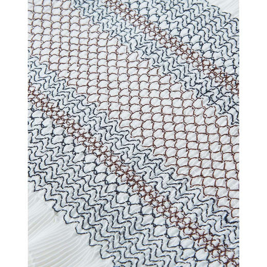 888736482099  汤丽柏琦Tory Burch Tory Burch女款荷叶边拼接混亚麻无袖连衣裙 商品图4