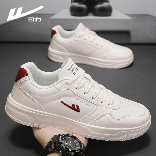 回力男鞋2025夏季新款厚底板鞋情侣款小白鞋增高运动休闲鞋子男款 商品图1