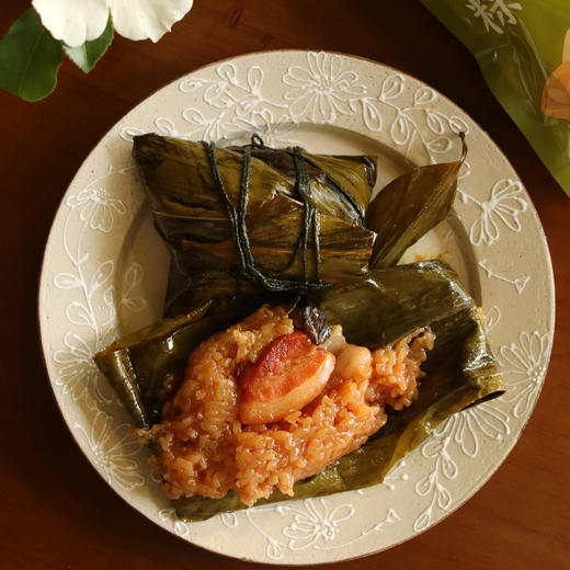 上汤大师粽 黑松露云腿蛋黄/鲍鱼东坡肉 135g/2个/袋 商品图4