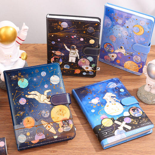 【六一儿童节好物！宇航员系列文具套装】开学季学习奖品宇航员文具套装礼盒男孩生日礼物手账大礼包实用。ry 商品图2